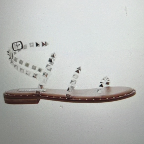 NWOT Brand new! Steve Madden Travel Clear Sandals in Size 7.5. Still in Box - Picture 5 of 15